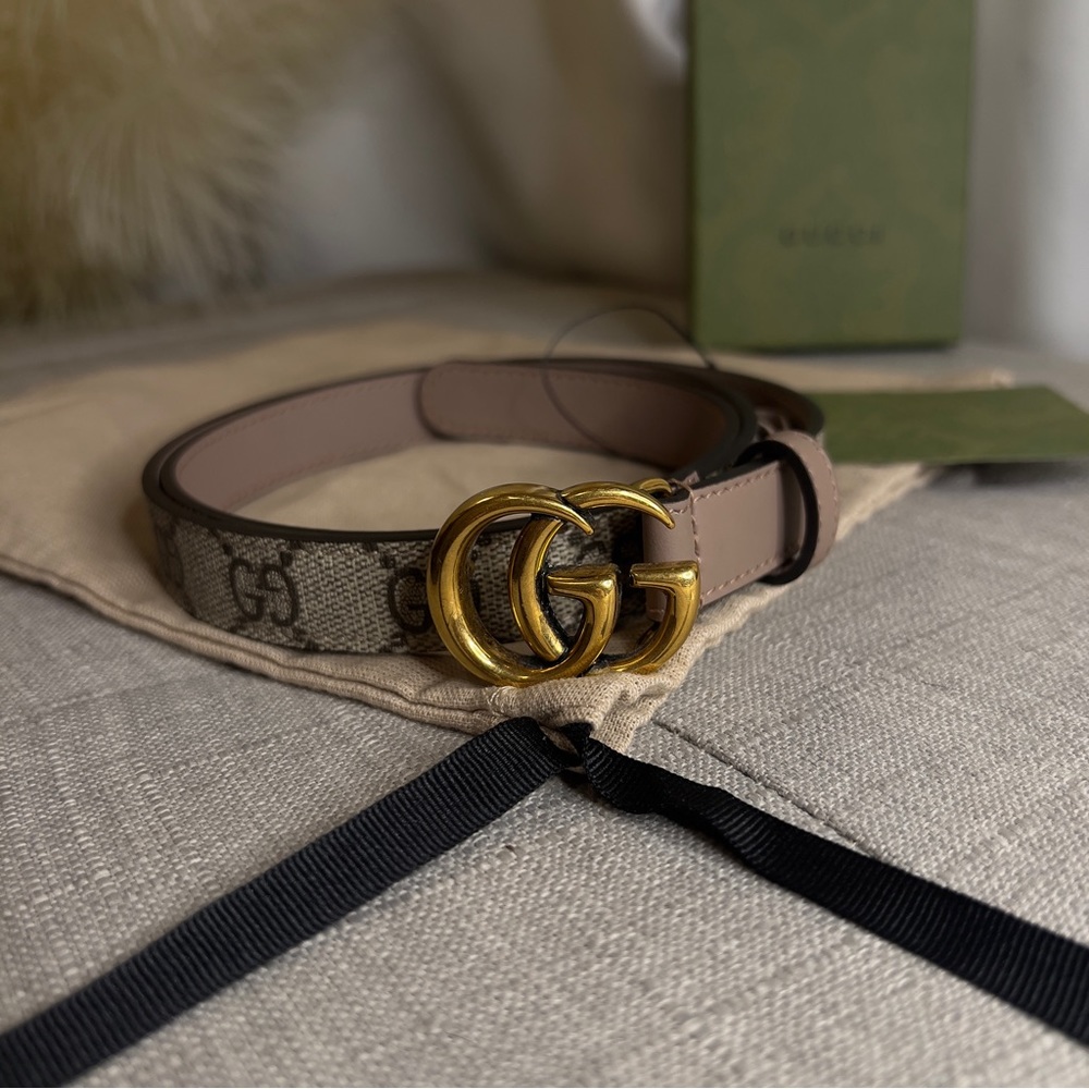 NWT Gucci GG Marmont Thin Belt sz 85/34 - Picture 3 of 8
